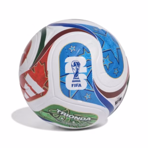adidas World Cup 26 Trionda Pro Spielball Weiß